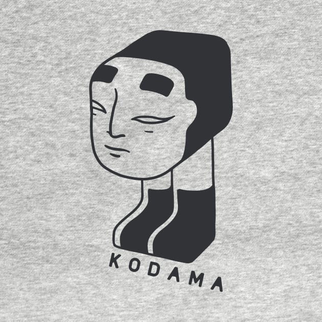 Not a traditional Kodama spirit, a ghost with onna men mask by croquis design